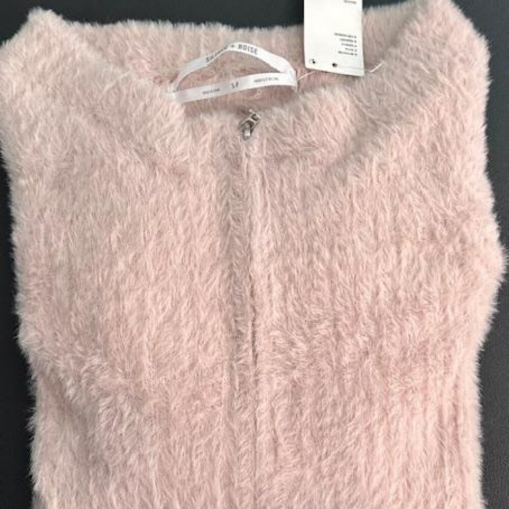 SILENCE & NOISE OFFERS THIS STYLISH LADIES LIGHTWEIGHT SOFT KNIT  IN MAUV - SP